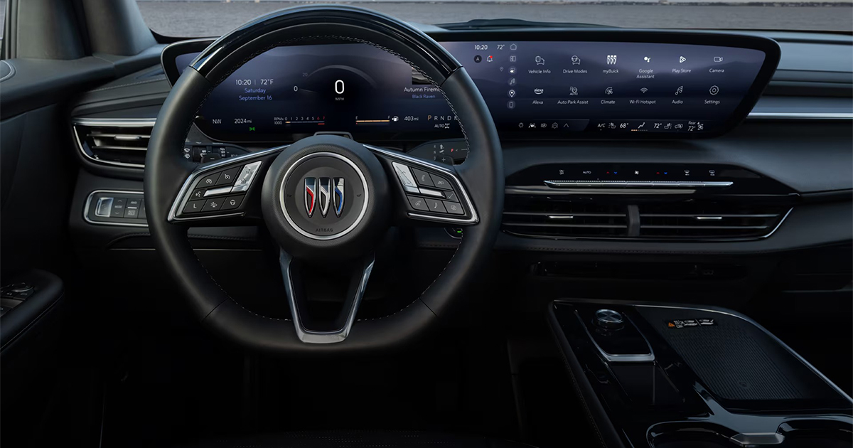 2026 Buick Enclave ST trim interior featuring unique premium cabin design and materials