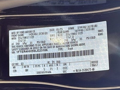 2025 Ford Ranger XLT