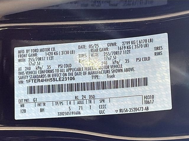 2025 Ford Ranger XLT