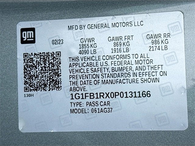 2023 Chevrolet Camaro 1LS