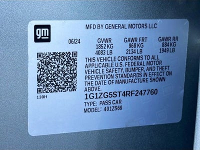 2024 Chevrolet Malibu RS