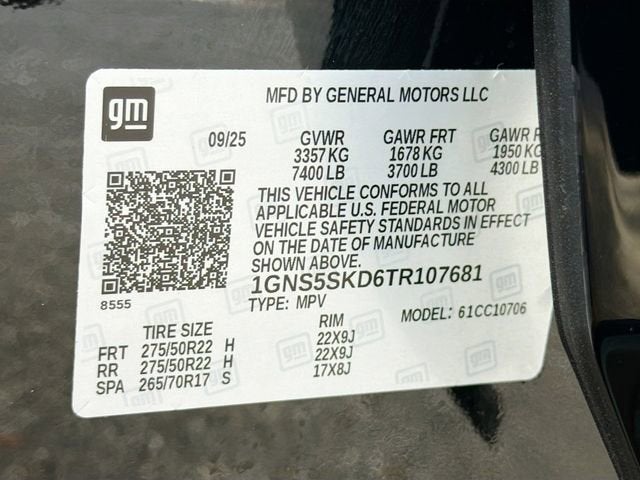 2026 Chevrolet Tahoe Premier