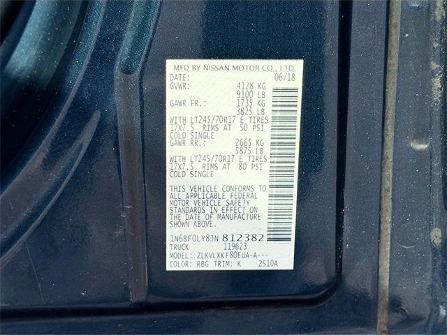 2018 Nissan NV Cargo SV