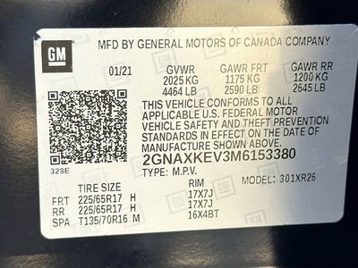 2021 Chevrolet Equinox LT