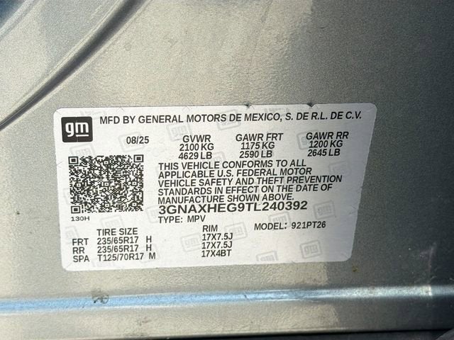2026 Chevrolet Equinox LT
