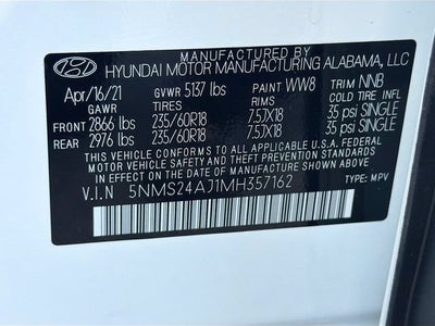 2021 Hyundai Santa Fe SEL