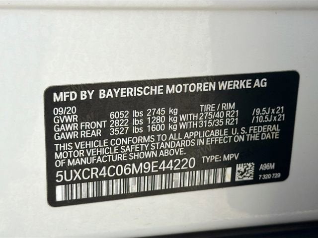 2021 BMW X5 sDrive40i