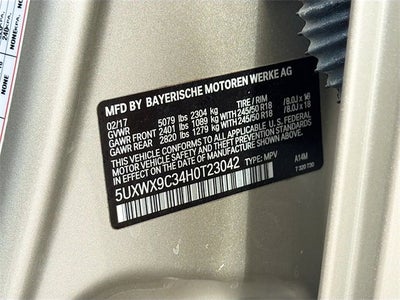 2017 BMW X3 xDrive28i