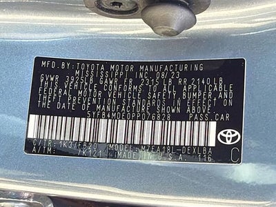 2023 Toyota Corolla LE