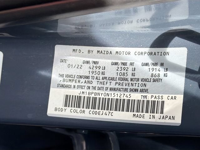 2022 Mazda Mazda3 Hatchback 2.5 Turbo Premium Plus