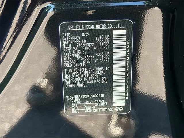 2025 INFINITI QX80 AUTOGRAPH