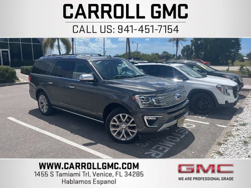 2019 Ford Expedition Max Platinum