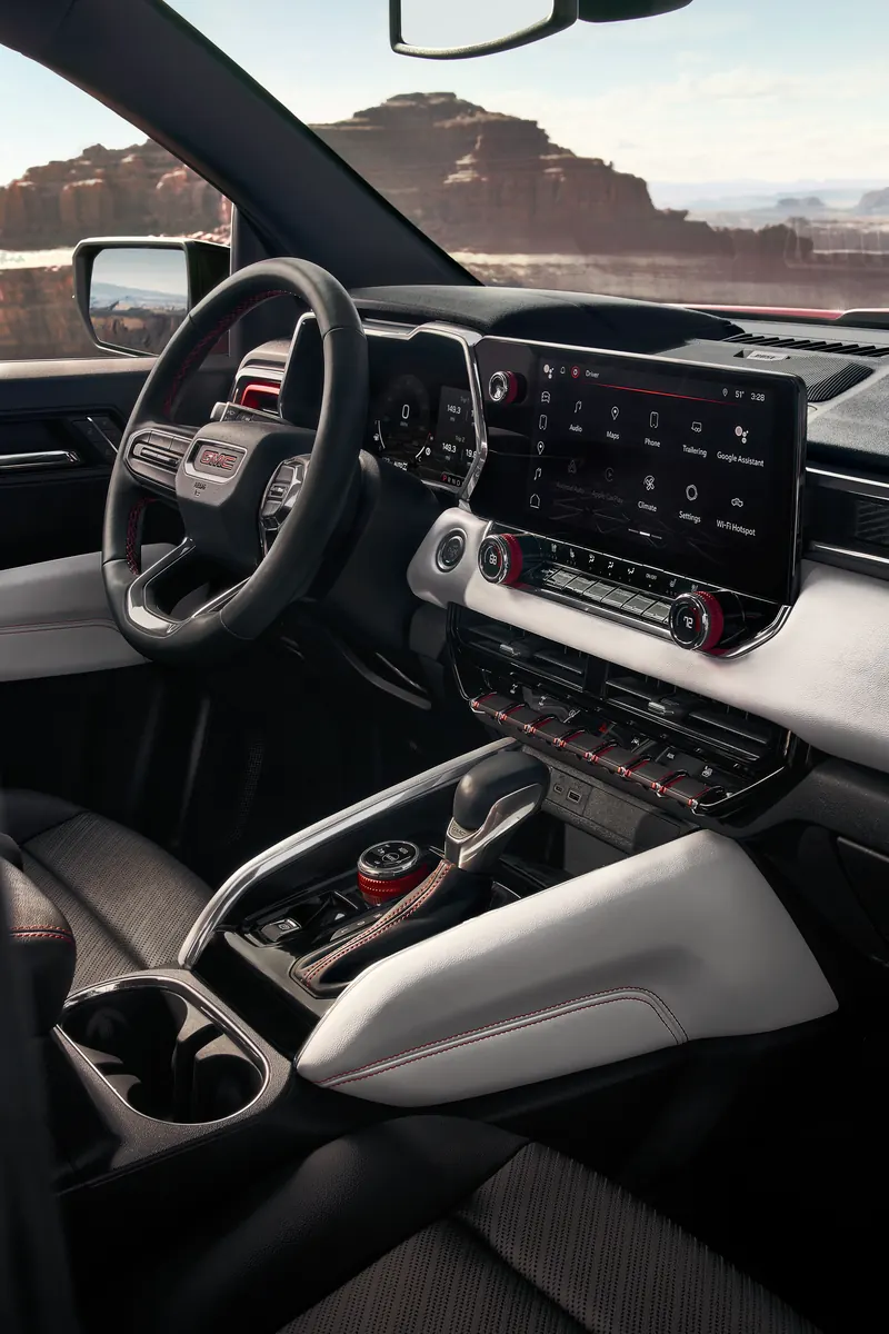 2026 GMC Canyon infotainment system at Carroll GMC Venice in Venice FL